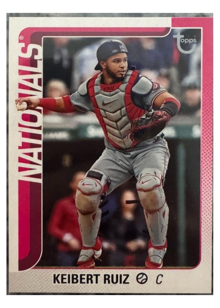 2025 Topps Base Set Keibert Ruiz #202 card