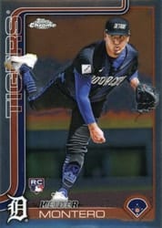 2025 Topps Chrome Base Set Keider Montero #7 card