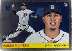 2025 Topps Chrome Platinum Base Set Keider Montero #338 card