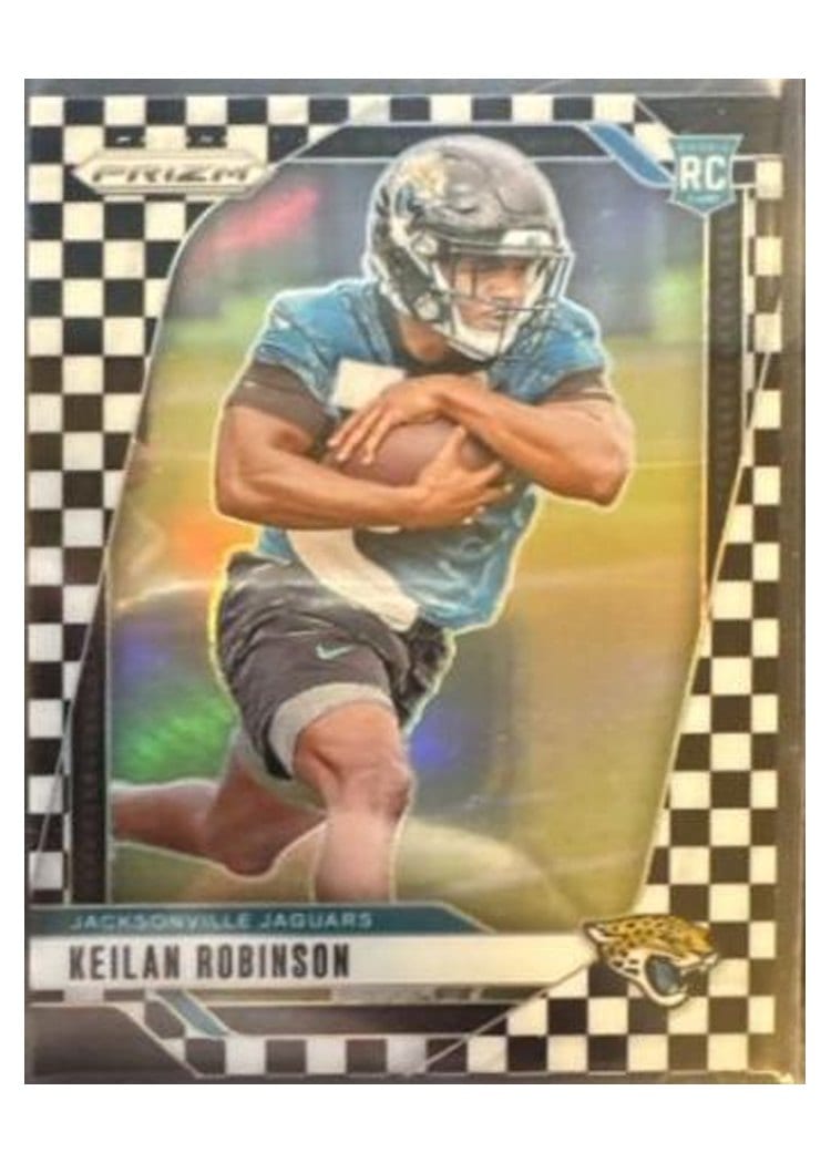 2024 Panini Prizm Base Set Keilan Robinson Black White Checker #361 card