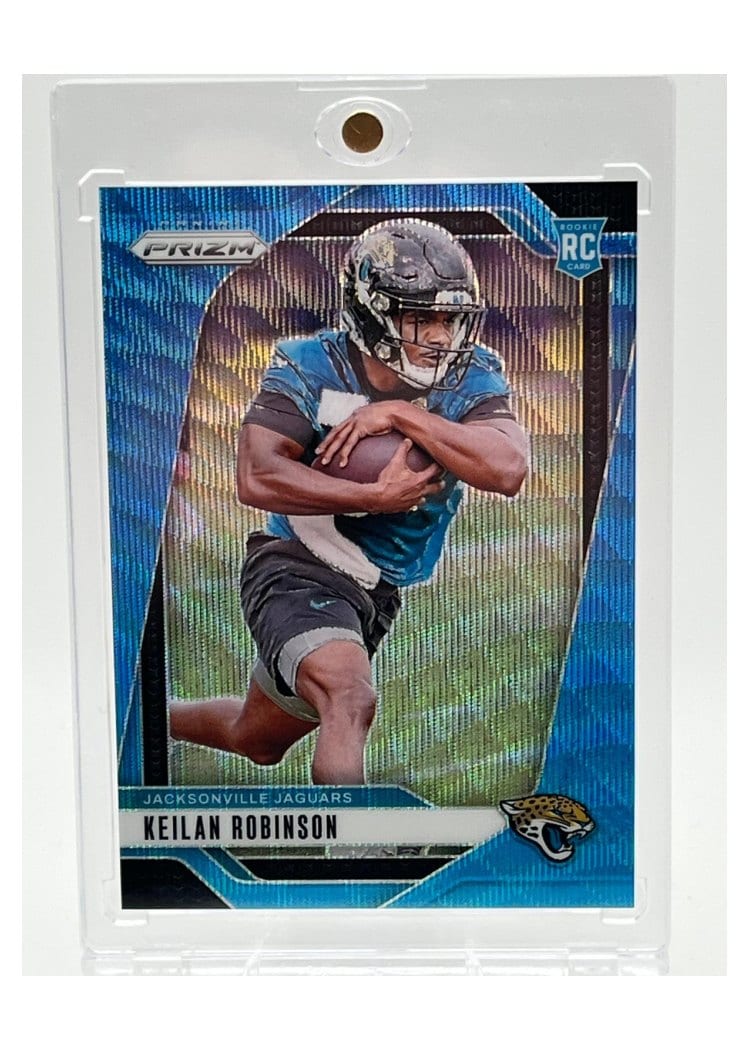 2024 Panini Prizm Base Set Keilan Robinson Blue Wave #361 card