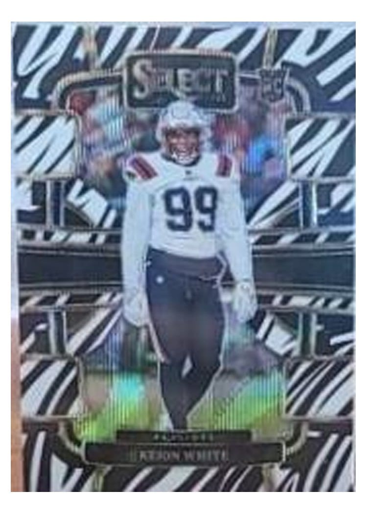 2023 Panini Select Base Set Keion White #69 card