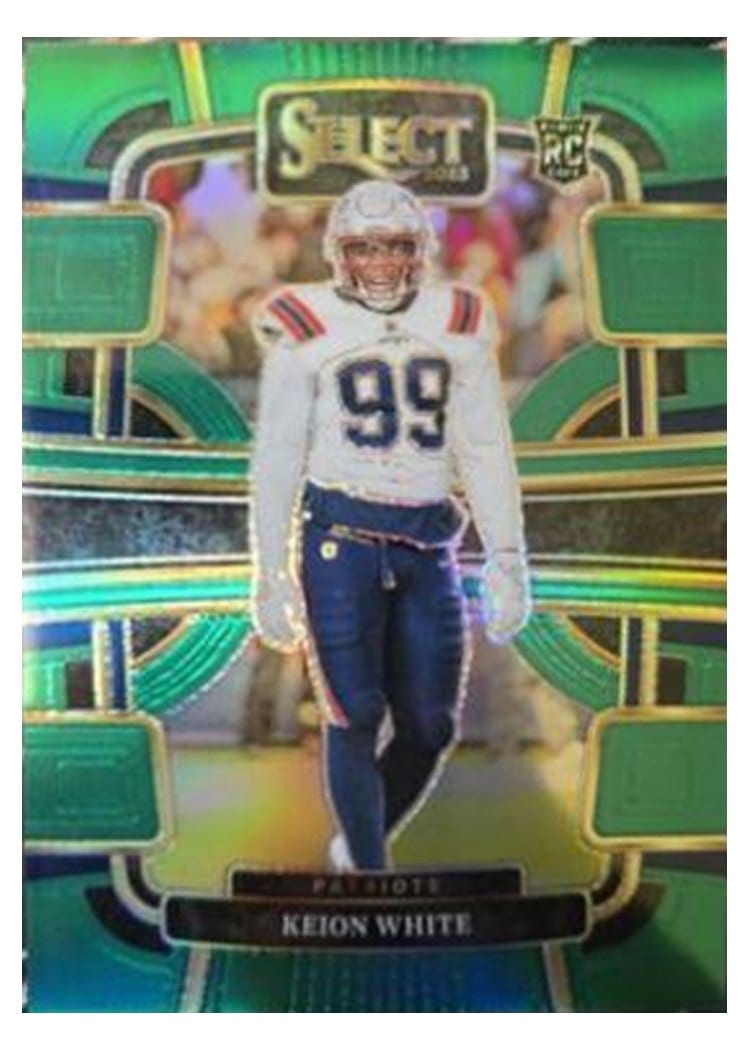 2023 Panini Select Base Set Keion White #69 card