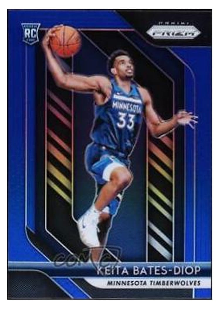 2018-19 Panini Prizm Base Set Keita Bates-Diop #47 card
