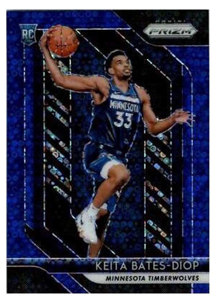 2018-19 Panini Prizm Base Set Keita Bates-Diop #47 card