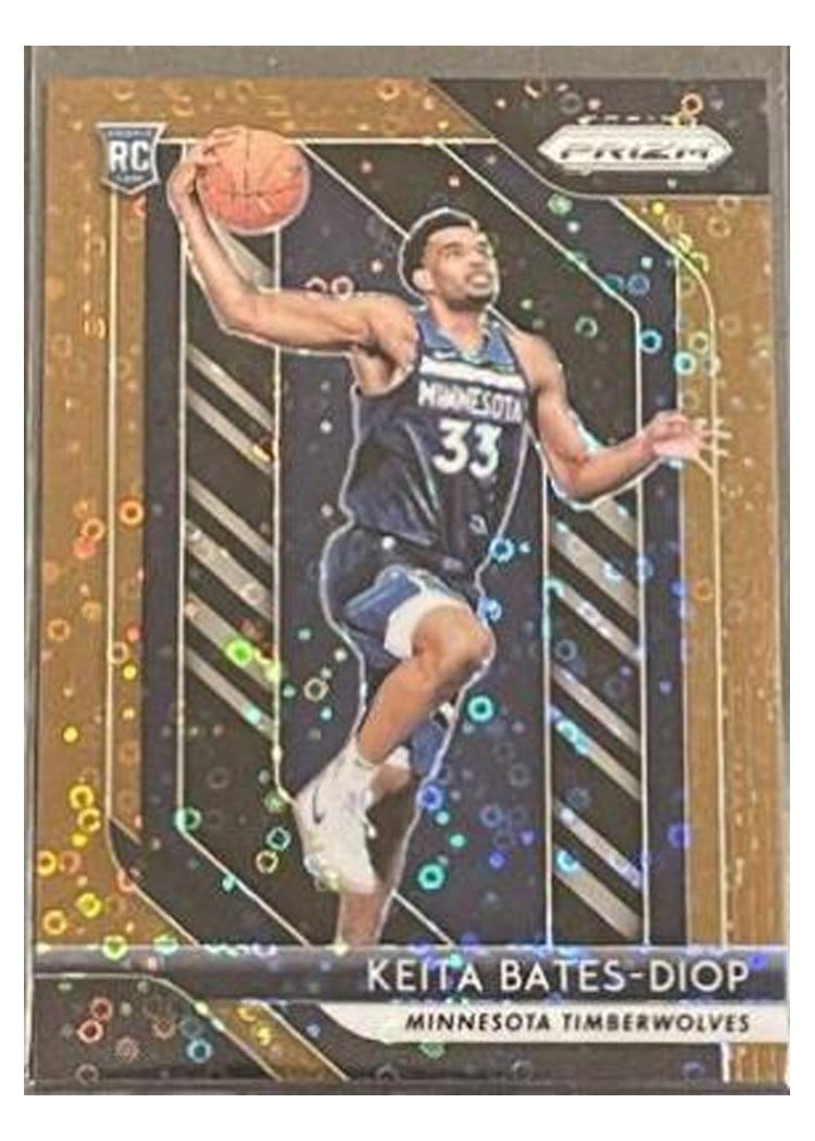 2018-19 Panini Prizm Base Set Keita Bates-Diop #47 card