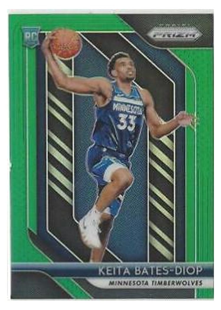 2018-19 Panini Prizm Base Set Keita Bates-Diop #47 card