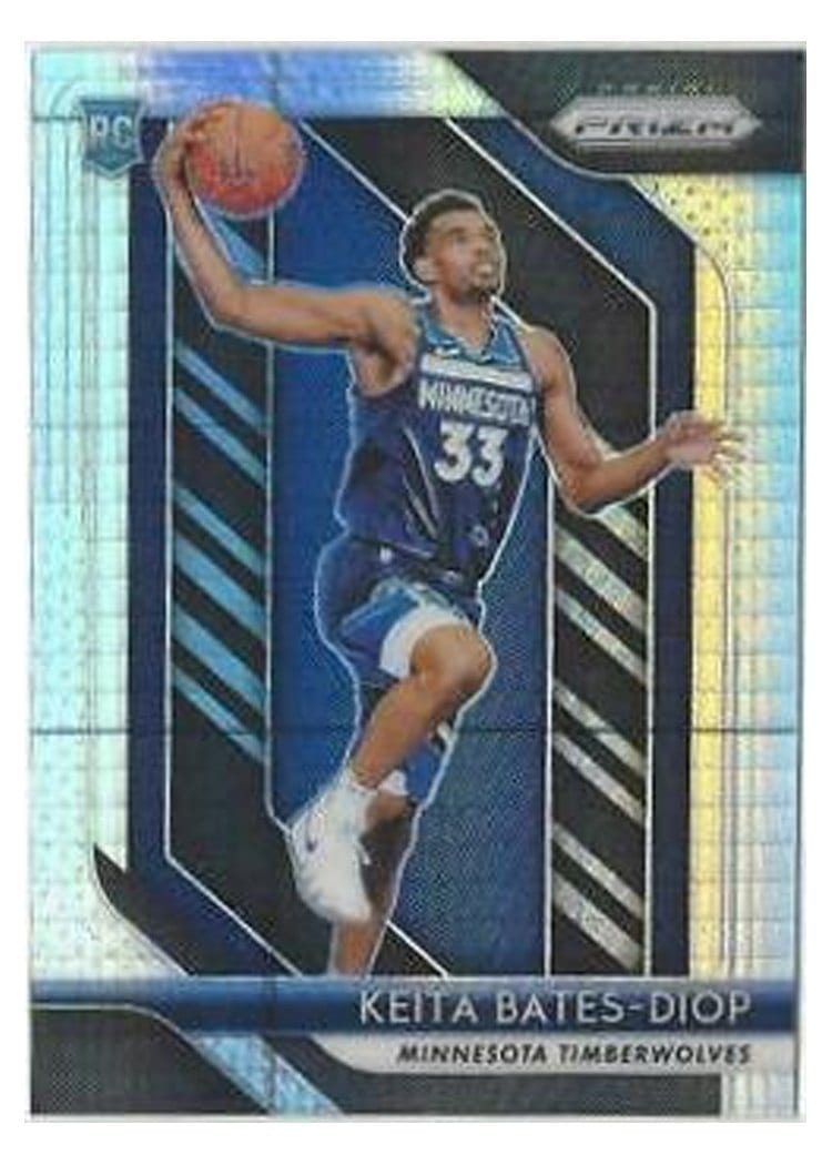 2018-19 Panini Prizm Base Set Keita Bates-Diop #47 card