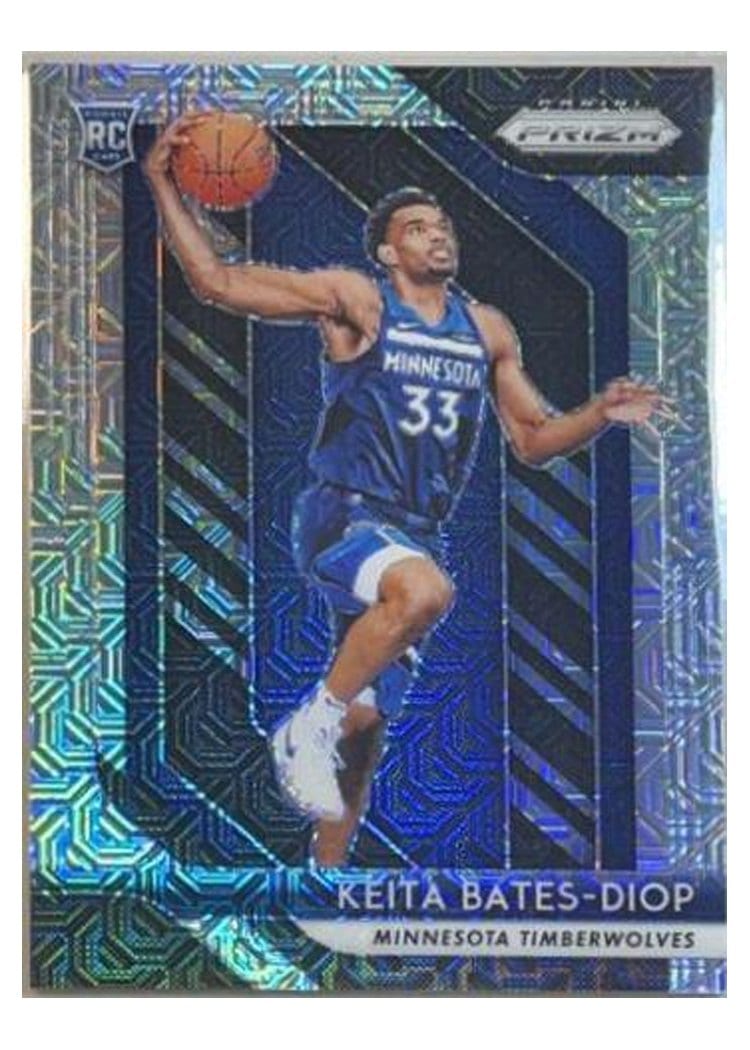 2018-19 Panini Prizm Base Set Keita Bates-Diop #47 card