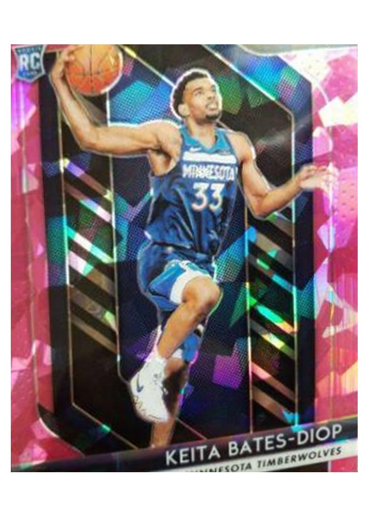 2018-19 Panini Prizm Base Set Keita Bates-Diop #47 card