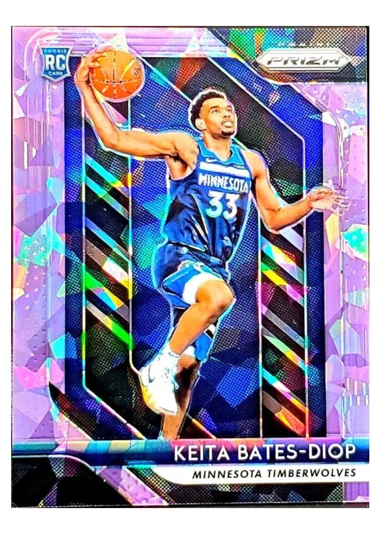 2018-19 Panini Prizm Base Set Keita Bates-Diop #47 card