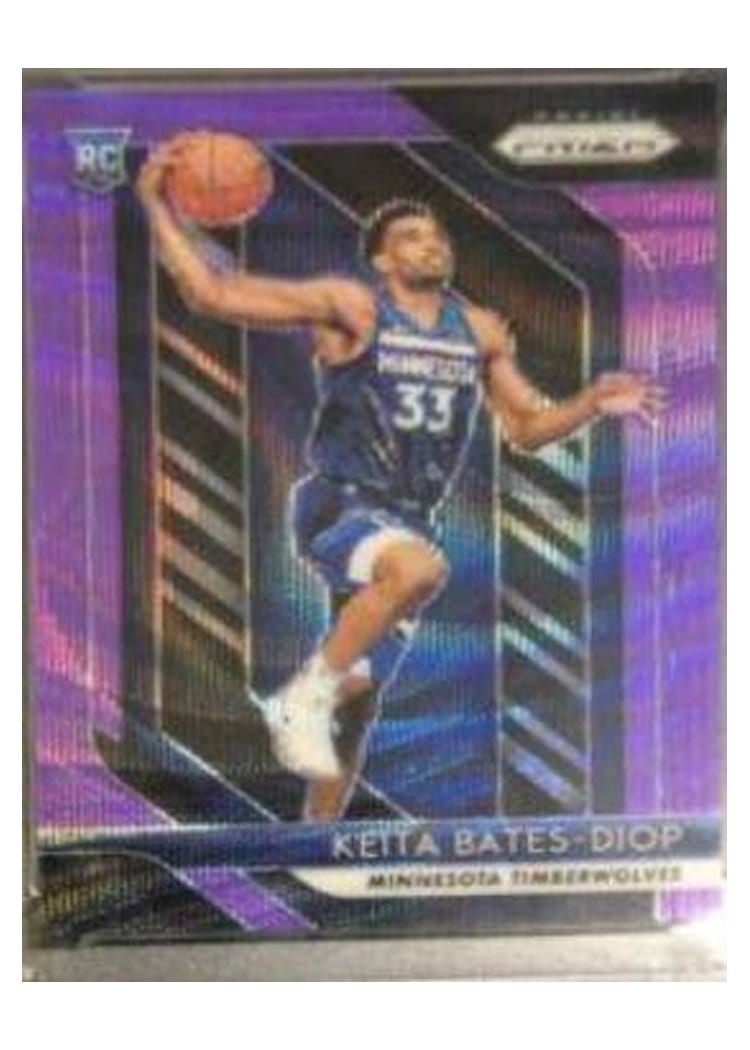 2018-19 Panini Prizm Base Set Keita Bates-Diop #47 card