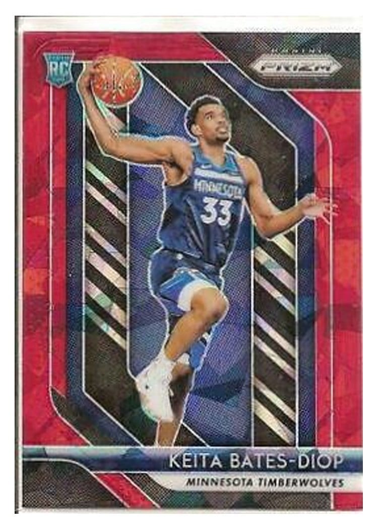 2018-19 Panini Prizm Base Set Keita Bates-Diop #47 card