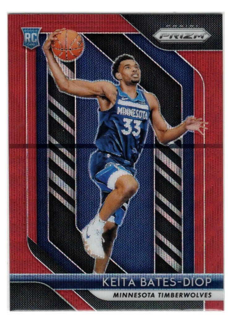 2018-19 Panini Prizm Base Set Keita Bates-Diop #47 card