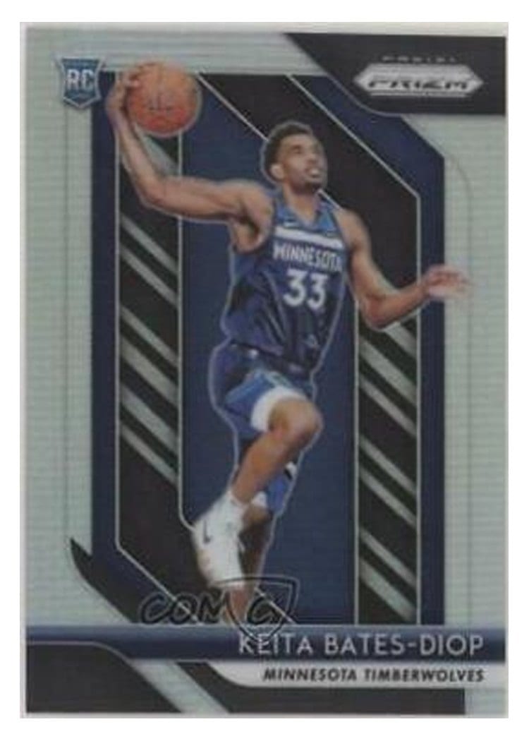 2018-19 Panini Prizm Base Set Keita Bates-Diop #47 card