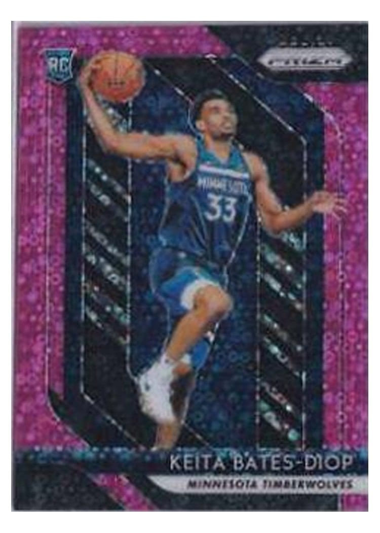 2018-19 Panini Prizm Base Set Keita Bates-Diop #47 card