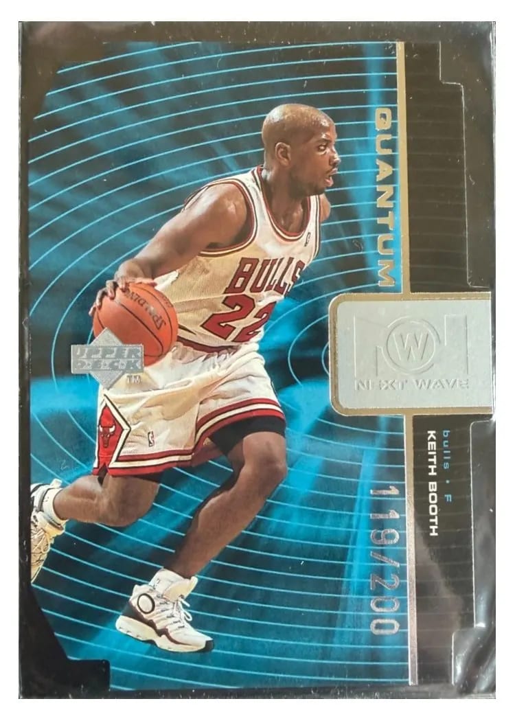 1998 Upper Deck Next Wave Keith Booth Quantum Silver #NW21 card
