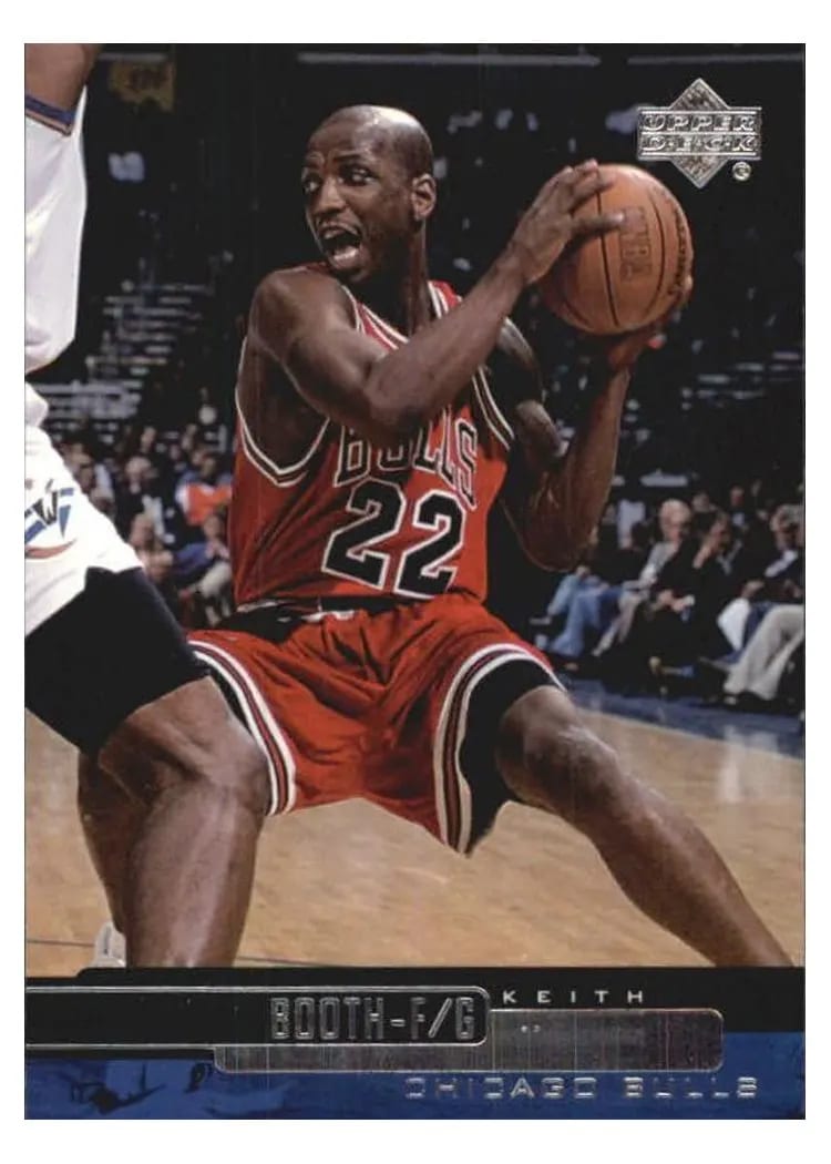1999 Upper Deck Keith Booth #20 card