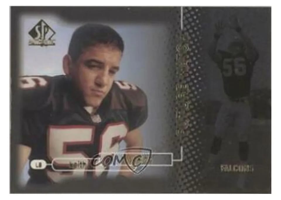 1998 SP Authentic Keith Brooking #3 card