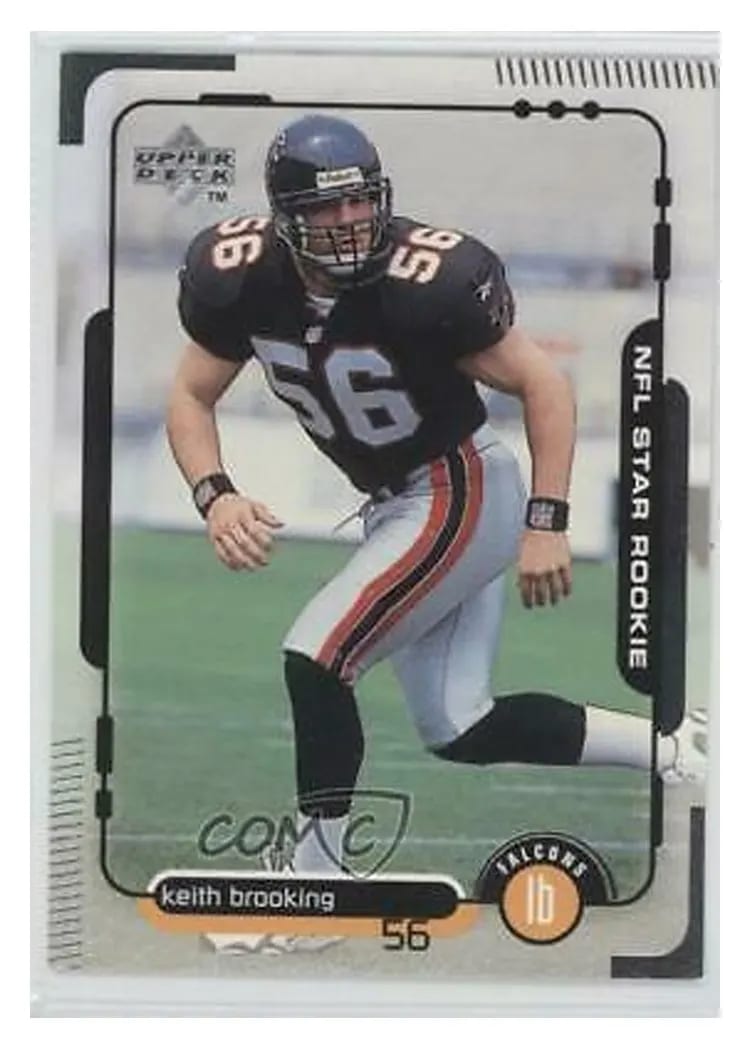 1998 Upper Deck Keith Brooking #10 card