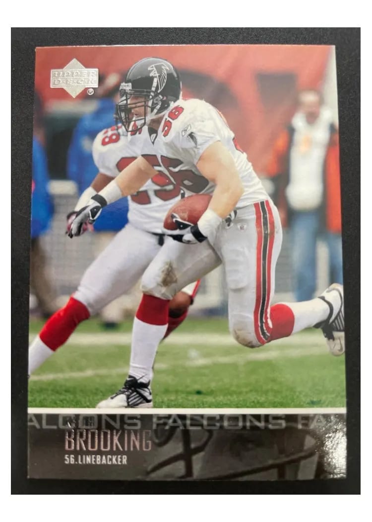 2003 Upper Deck Keith Brooking #58 card