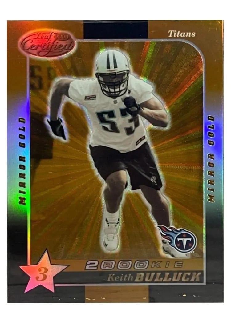 2000 Leaf Certified Keith Bulluck #189 card