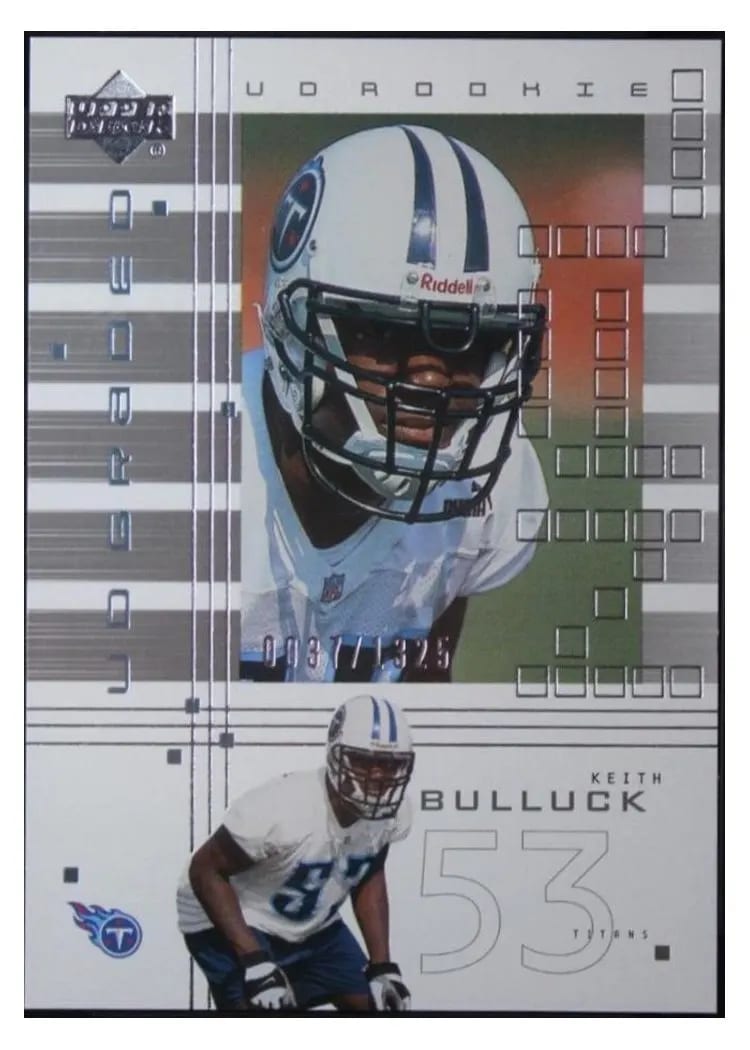 2000 Upper Deck Graded Keith Bulluck #98 card