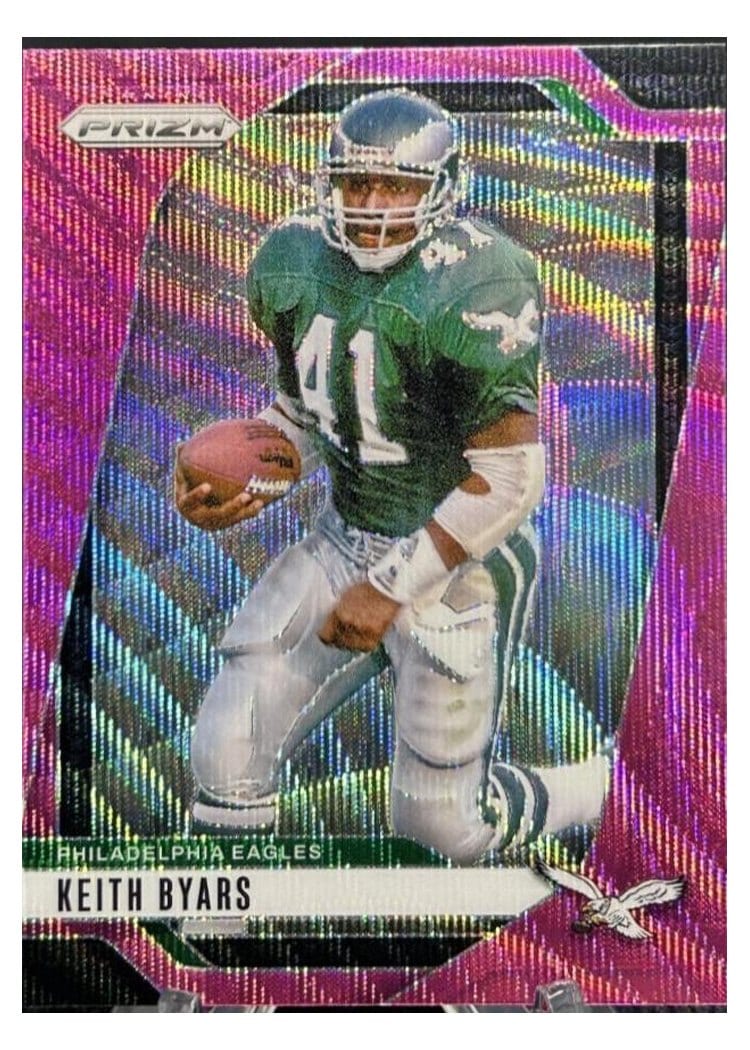 2024 Panini Prizm Base Set Keith Byars Pink Wave #239 card