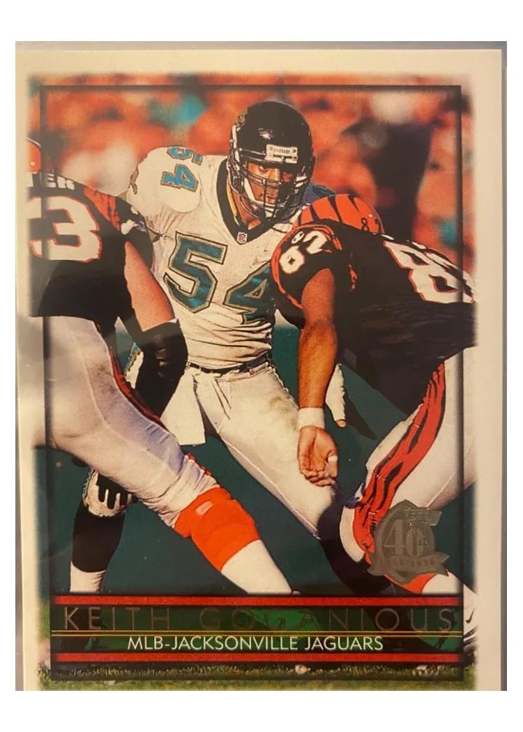 1996 Topps Keith Goganious #28 card