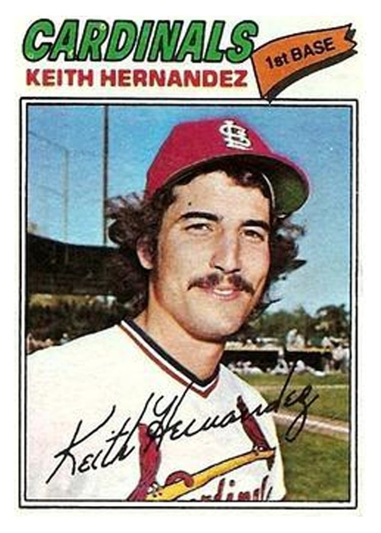 1977 Topps Keith Hernandez #95 card