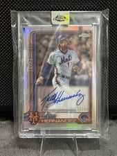 2025 Topps Chrome Update Legends Autographs Keith Hernandez #CLA-KH card