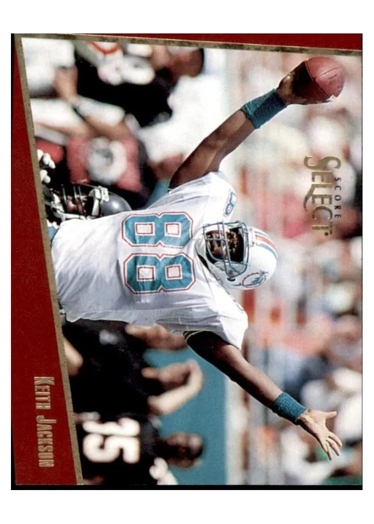 1993 Panini Select Keith Jackson #142 card