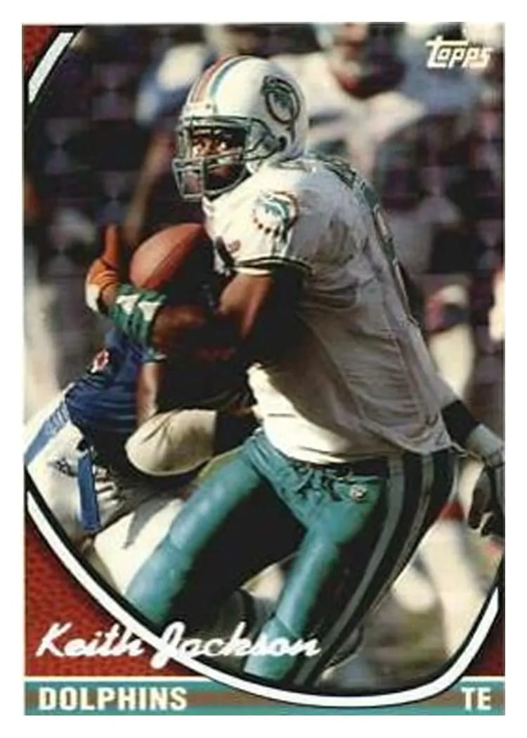 1994 Topps Keith Jackson #43 card