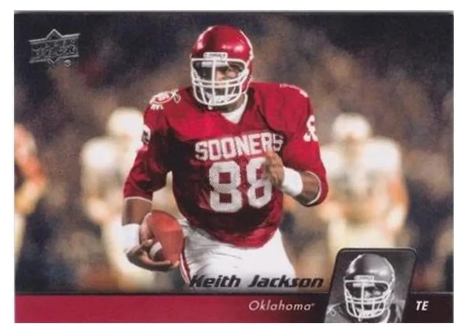2011 Upper Deck Keith Jackson #38 card