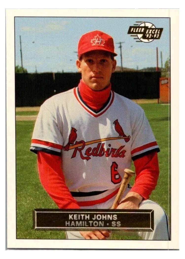 1992 Fleer Excel Keith Johns #99 card
