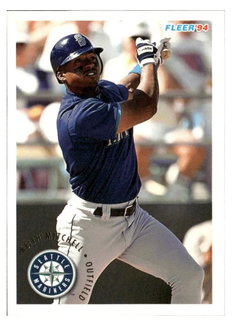 1994 Fleer Update Keith MItchell #U-84 card