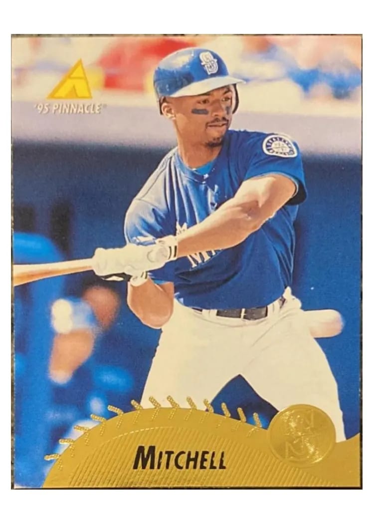 1995 Pinnacle Keith Mitchell #24 card