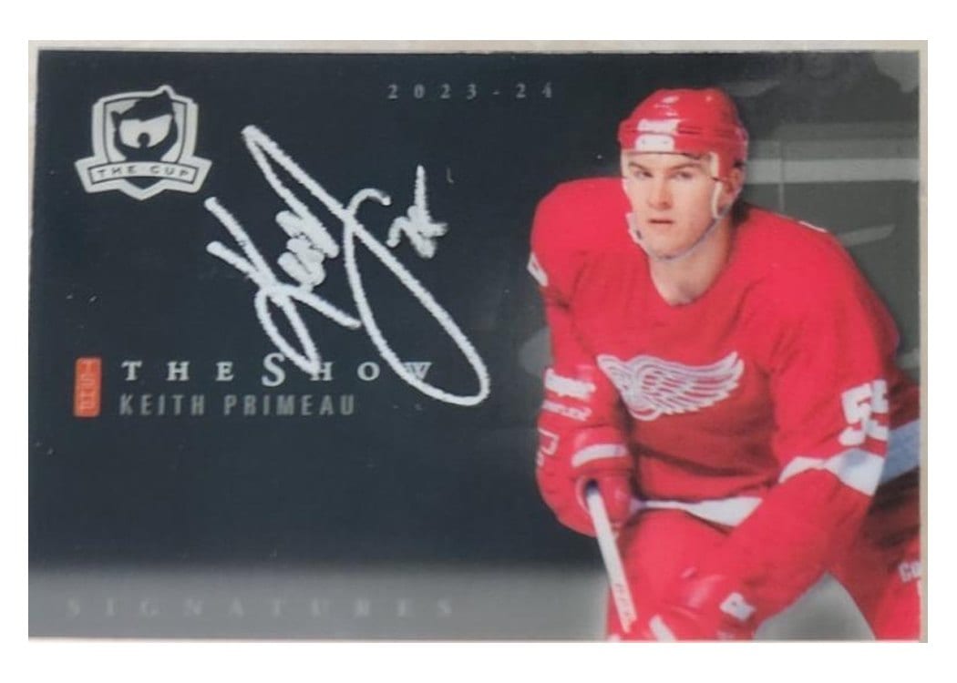 2023 Upper Deck The Cup Show Black Autograph Keith Primeau #SB-KP card
