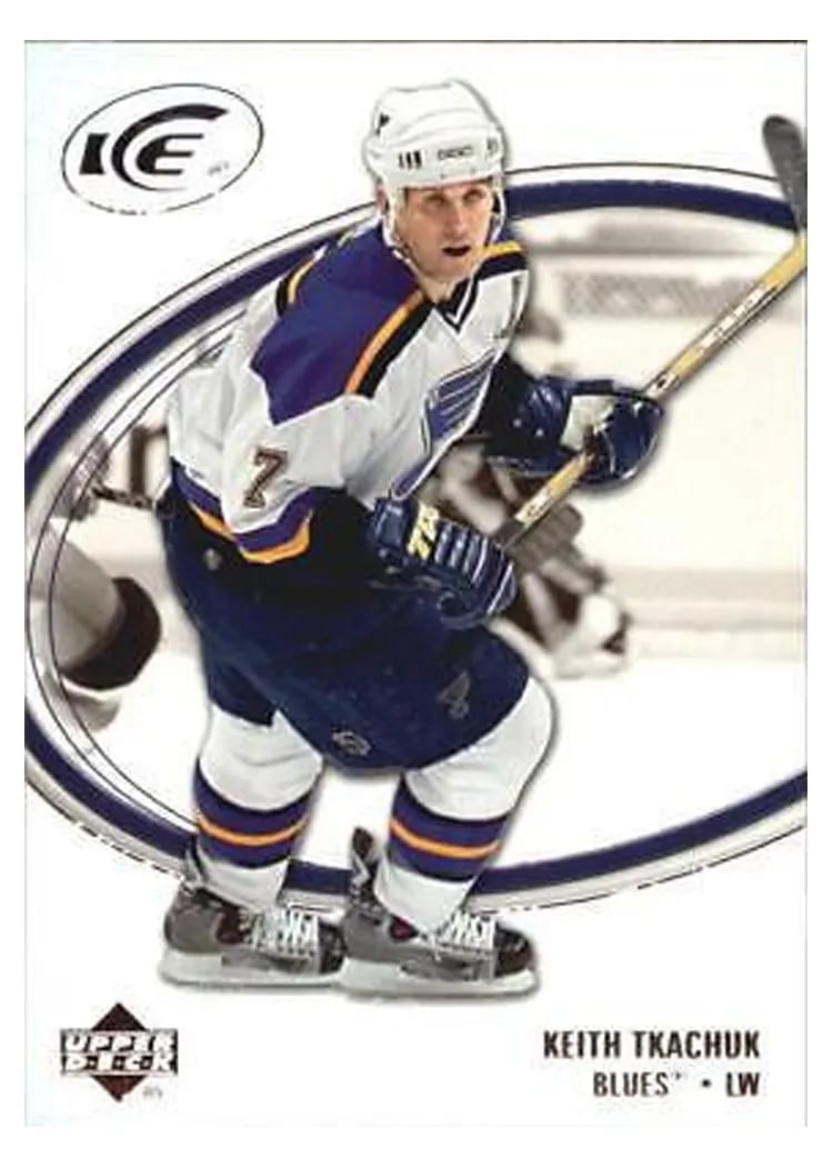 2005 Upper Deck Ice Keith Tkachuk #84 card