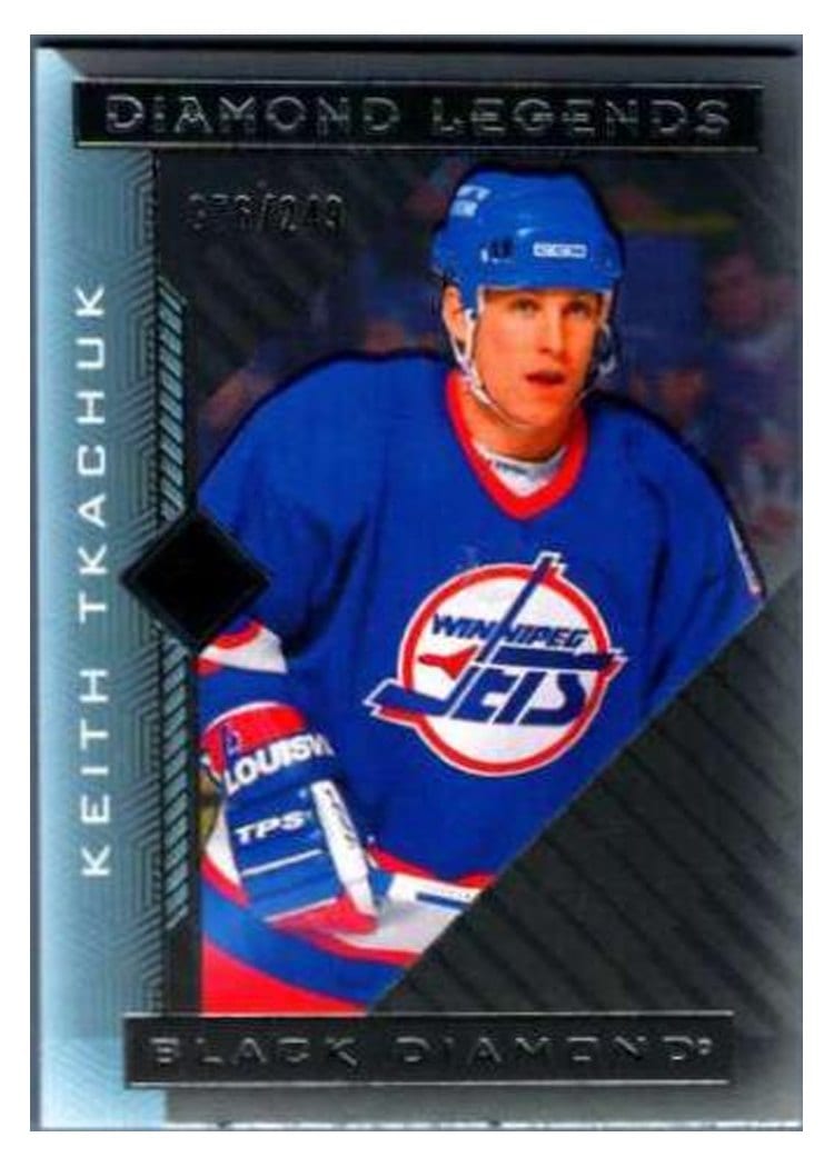 2021-22 Upper Deck Black Diamond Diamond Legends Keith Tkachuk #BDL-KT card