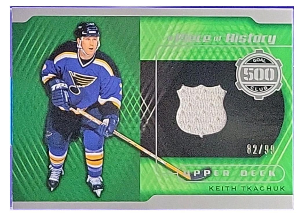 2022-23 SP Game Used A Piece of History Keith Tkachuk #A-KT card