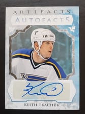 2023-24 Upper Deck Artifacts Autograph Facts Keith Tkachuk #AF-KT card