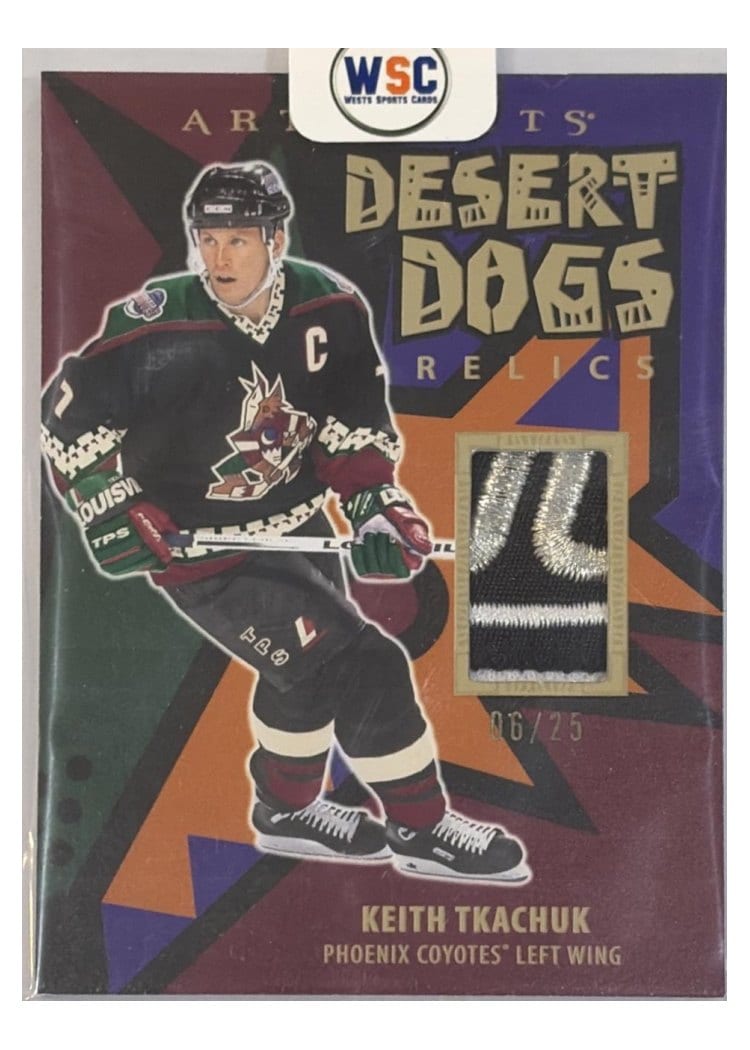 2025-26 Upper Deck Artifacts Desert Dogs Relics Keith Tkachuk #DD-KT card