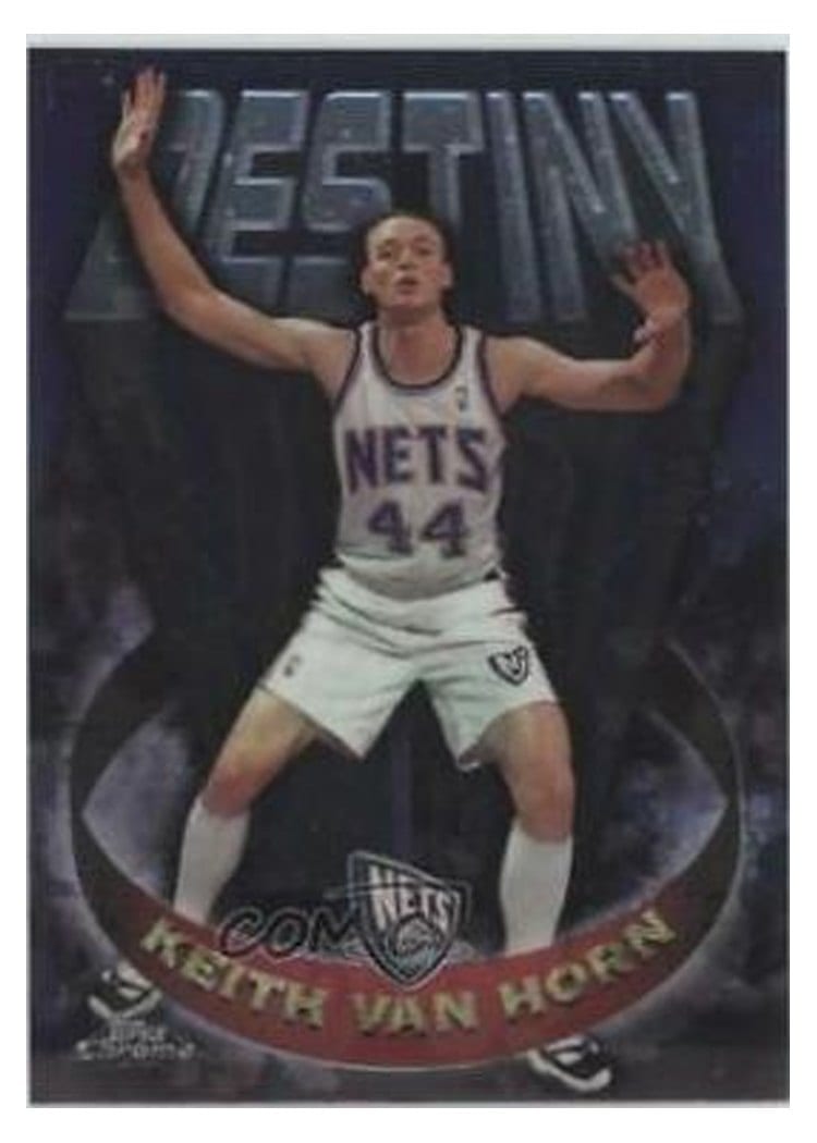 1997 Topps Chrome Destiny Keith Van Horn #D7 card
