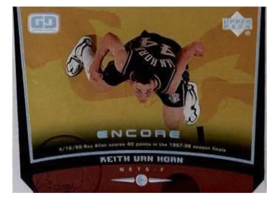 1998 Upper Deck Encore Keith Van Horn #52 card
