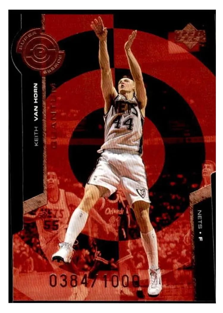 1998 Upper Deck Super Powers Keith Van Horn Quantum Bronze #S17 card