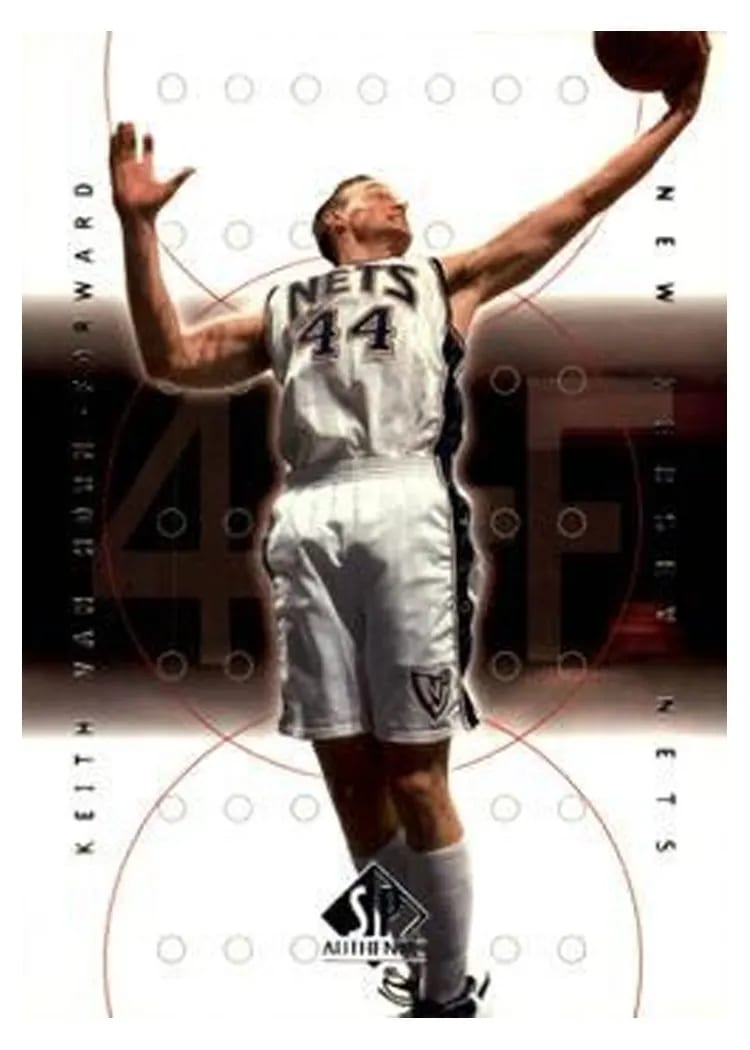 2000 SP Authentic Keith Van Horn #53 card