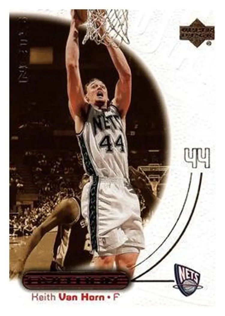 2000 Upper Deck Ovation Keith Van Horn #34 card