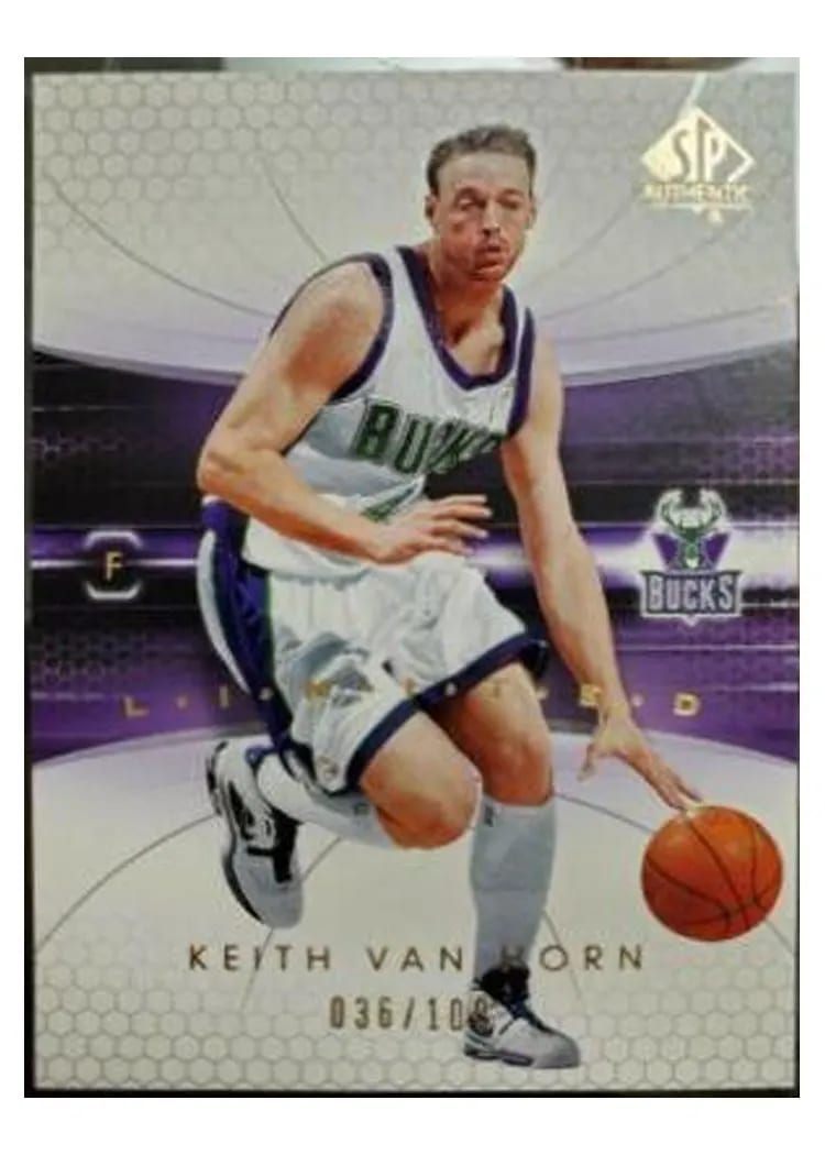 2004 SP Authentic Keith Van Horn #47 card