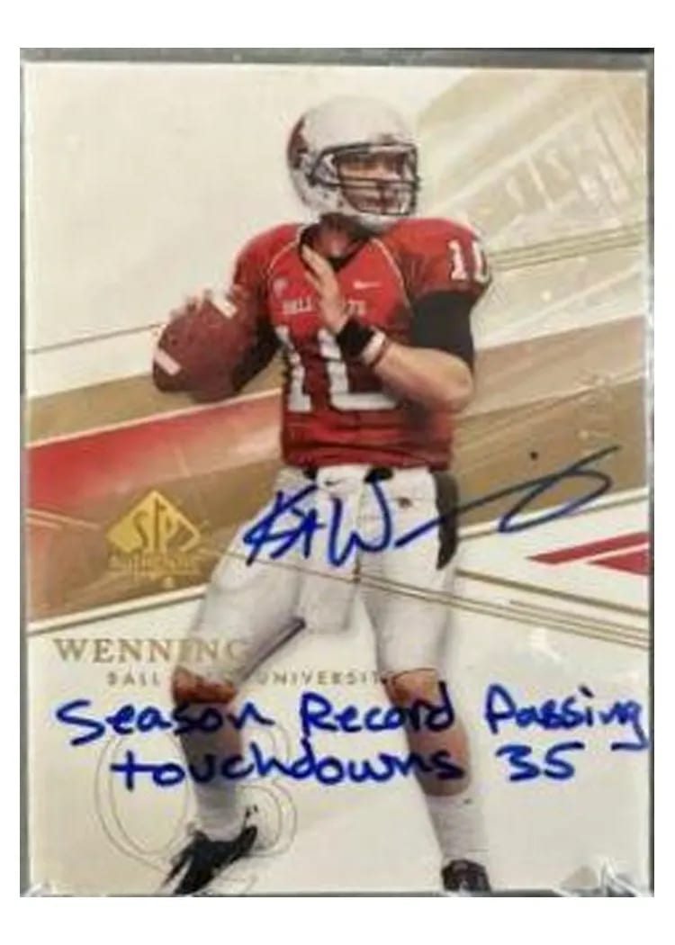 2014 SP Authentic Keith Wenning #40 card